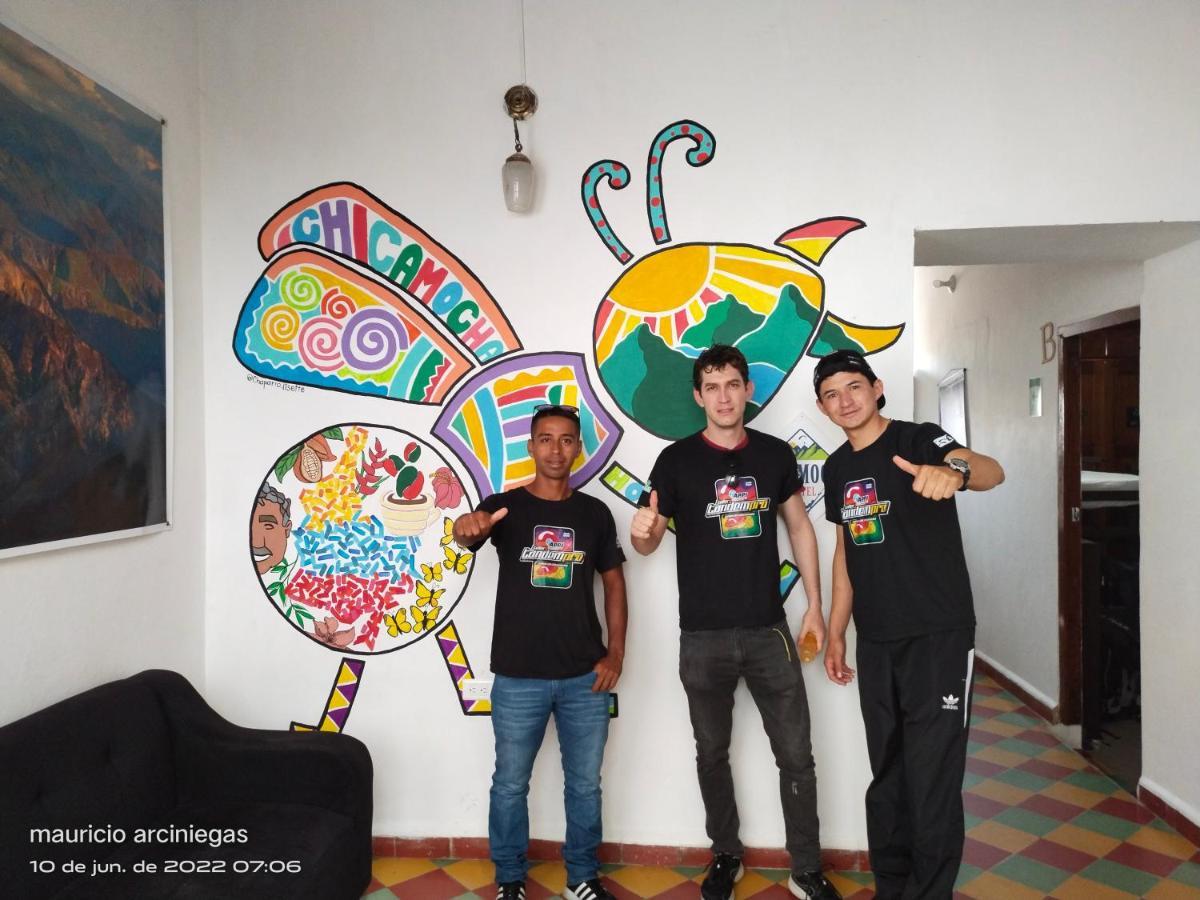 Chicamocha Hostel ซานกิล ภายนอก รูปภาพ